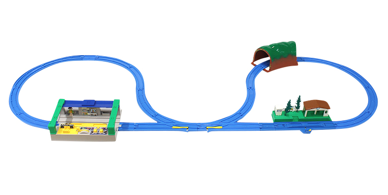 適合特急列車的分叉拼裝場景